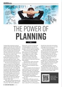 power of planning